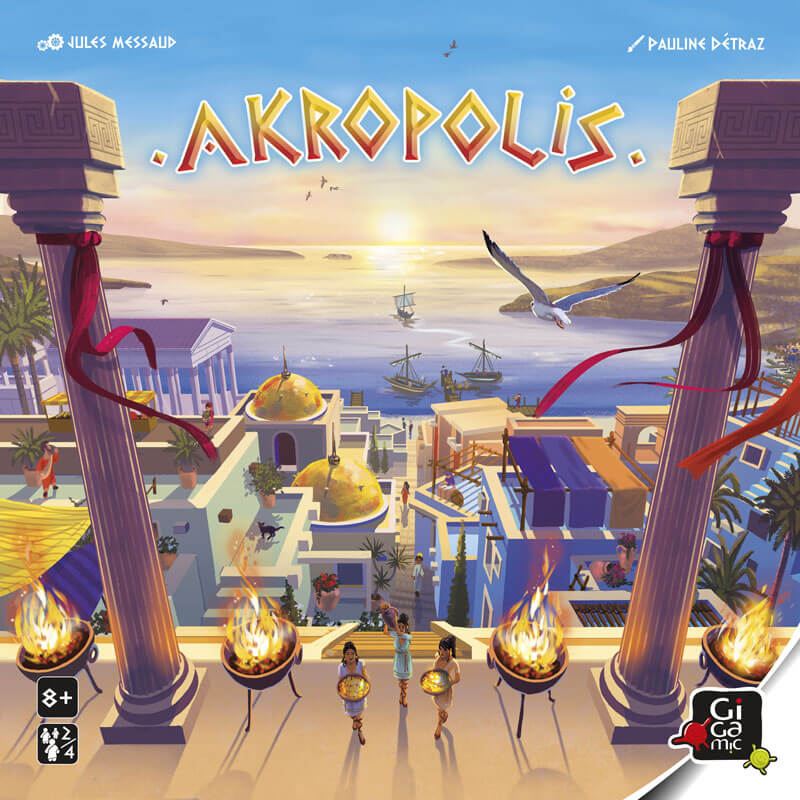 boîte de jeu akropolis